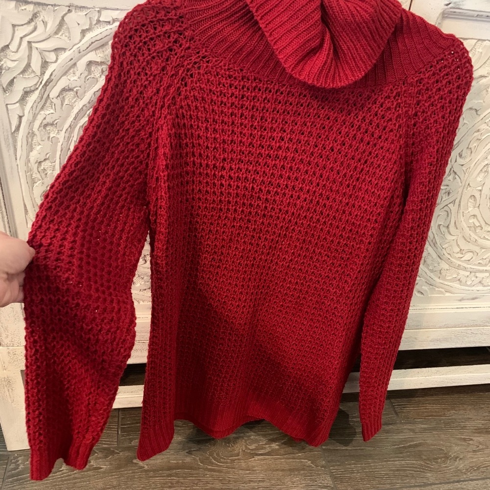 Red Dress Boutique Red Turtleneck sweater